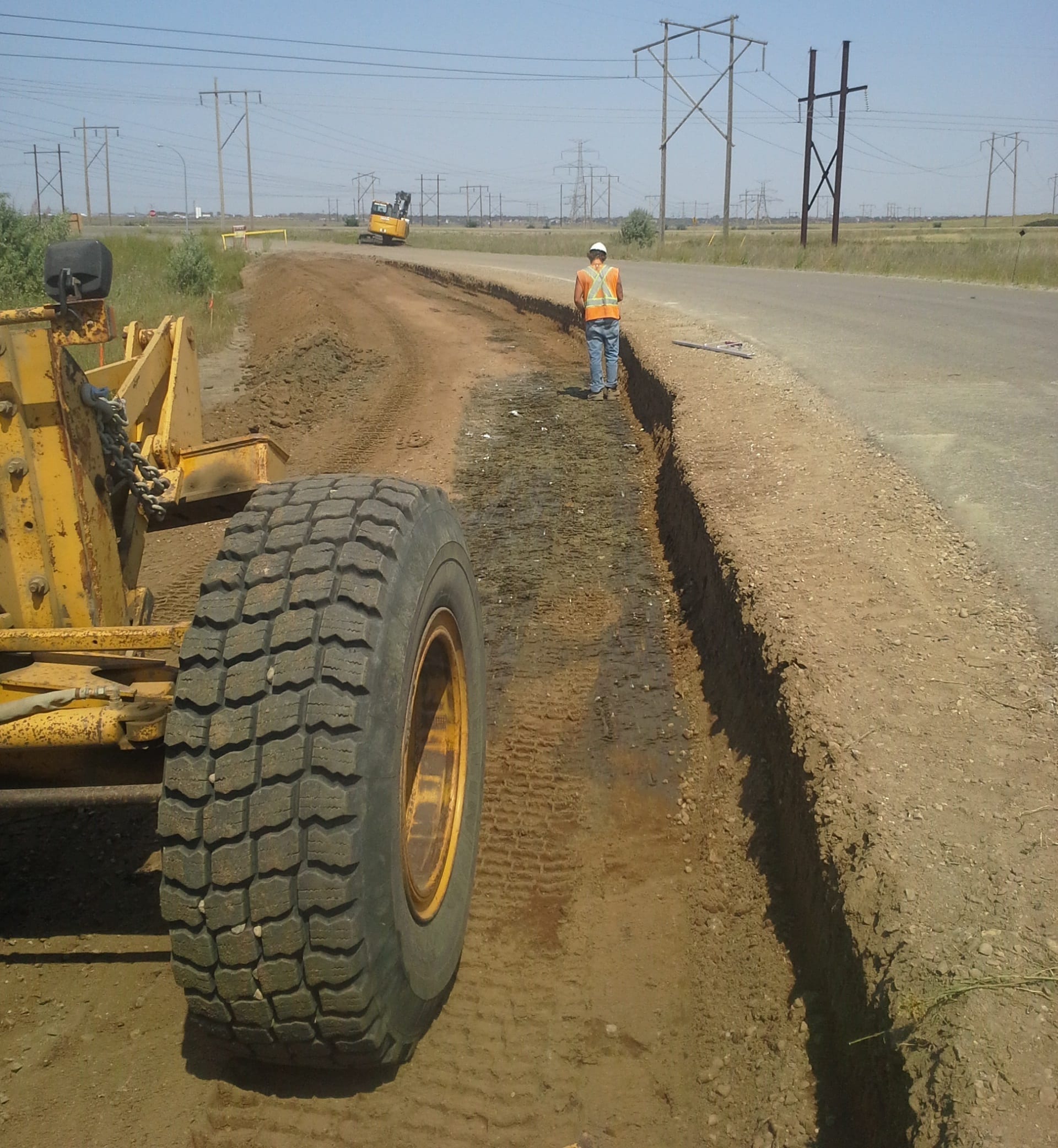 Base work to widen Restoration Project